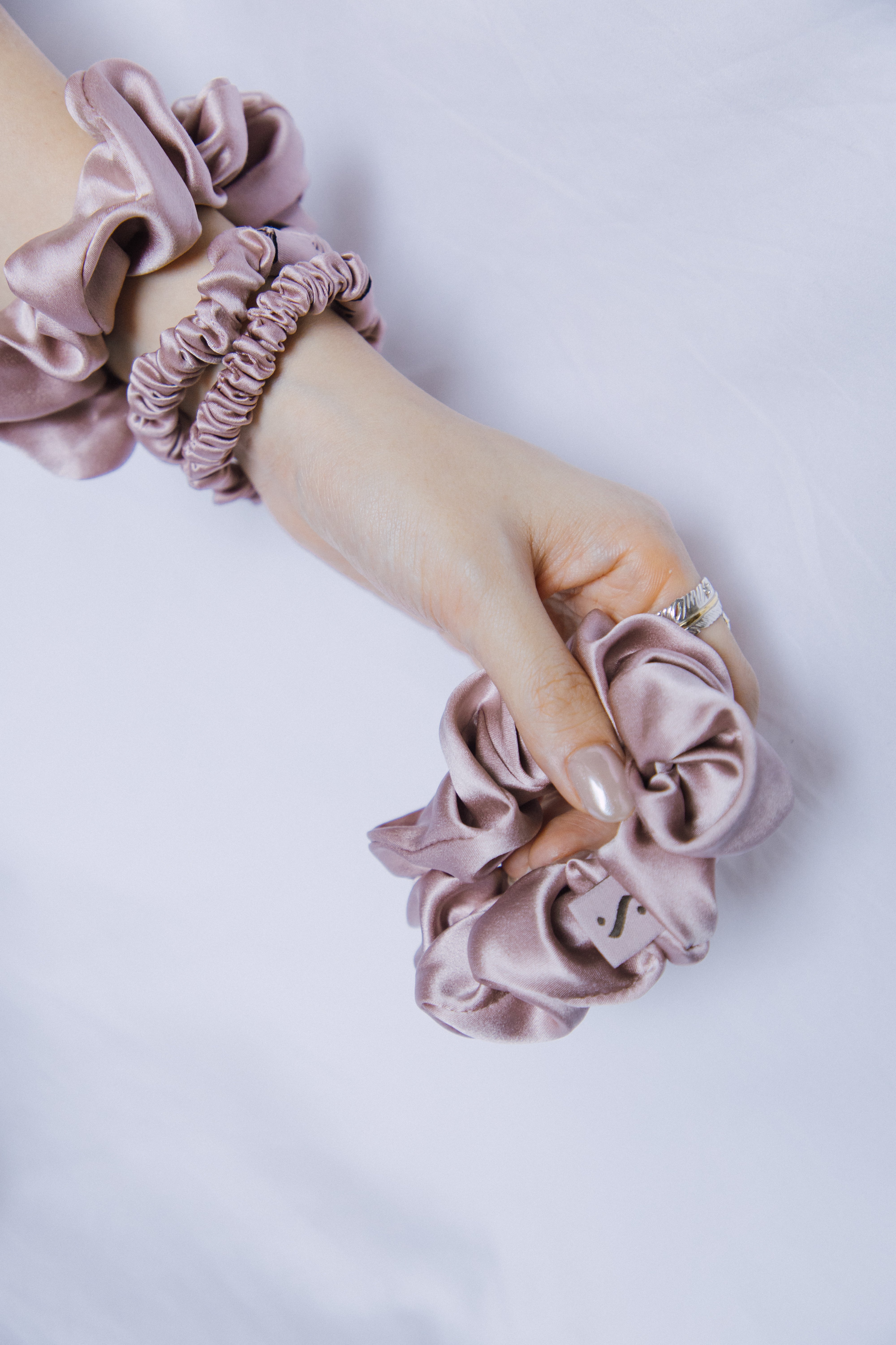 Blush Scrunchies Set