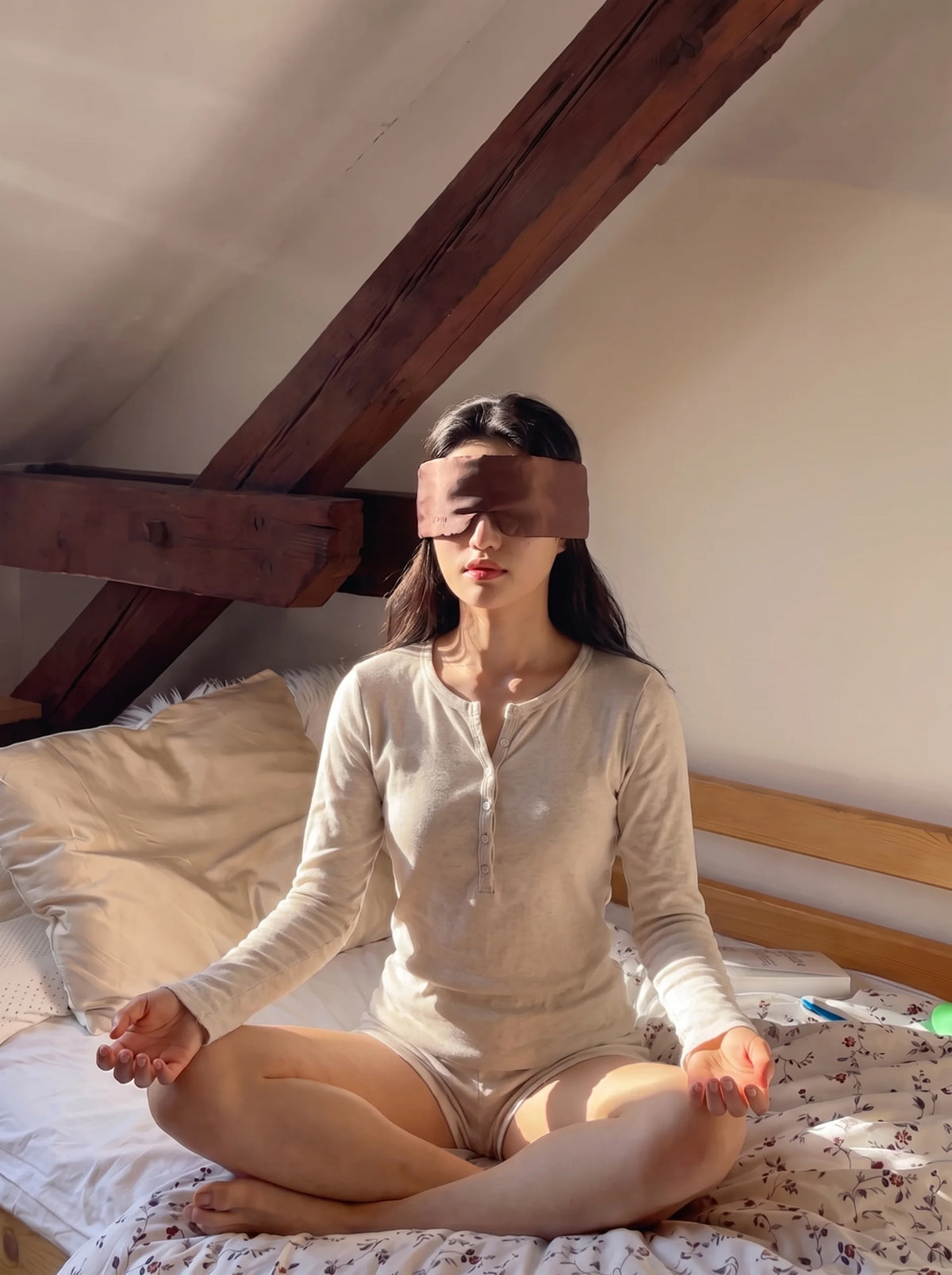 Blush Silk Eyemask