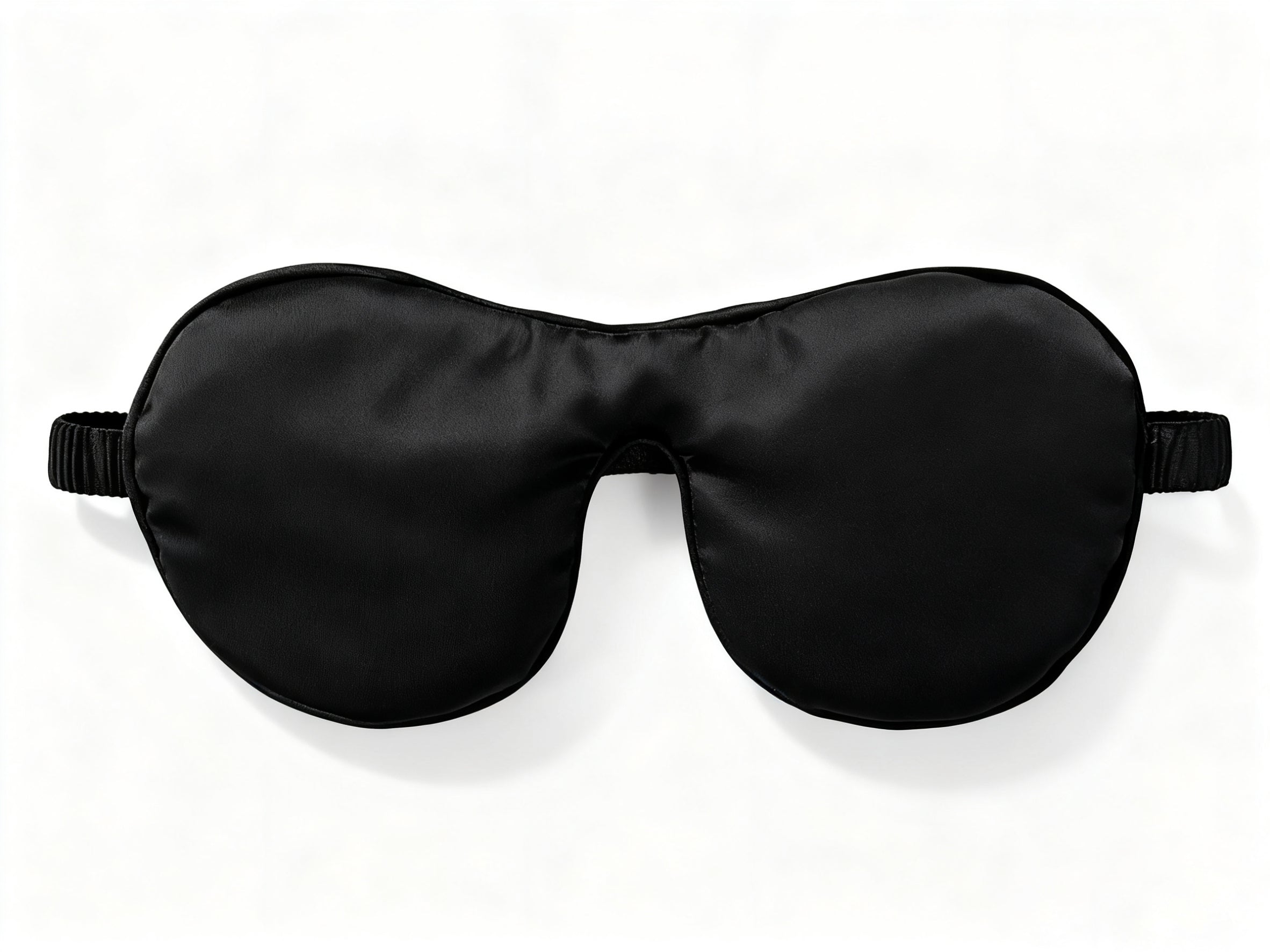 Ribbon Eye Mask - Black