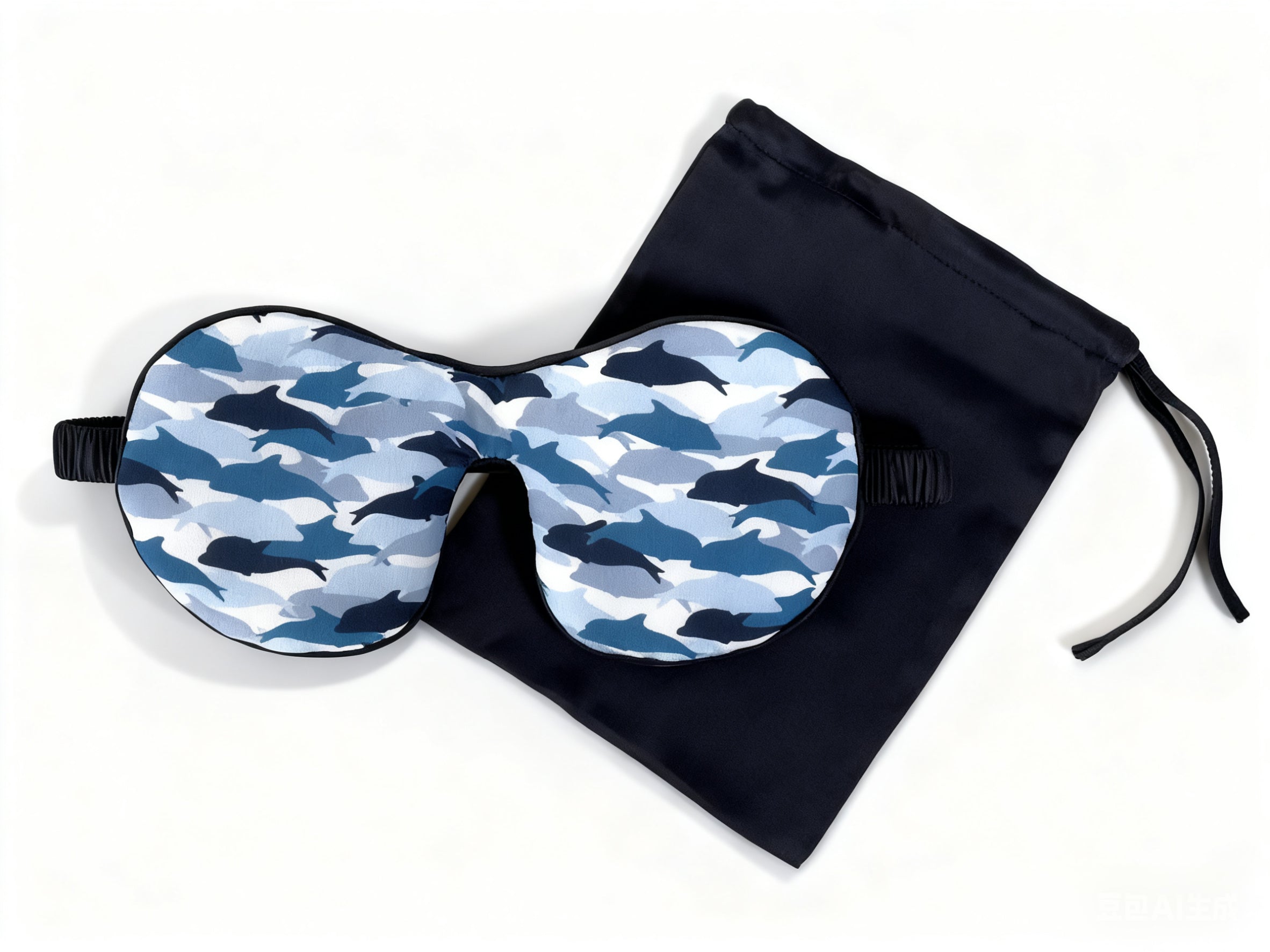 Ribbon Eye Mask - Dolphin
