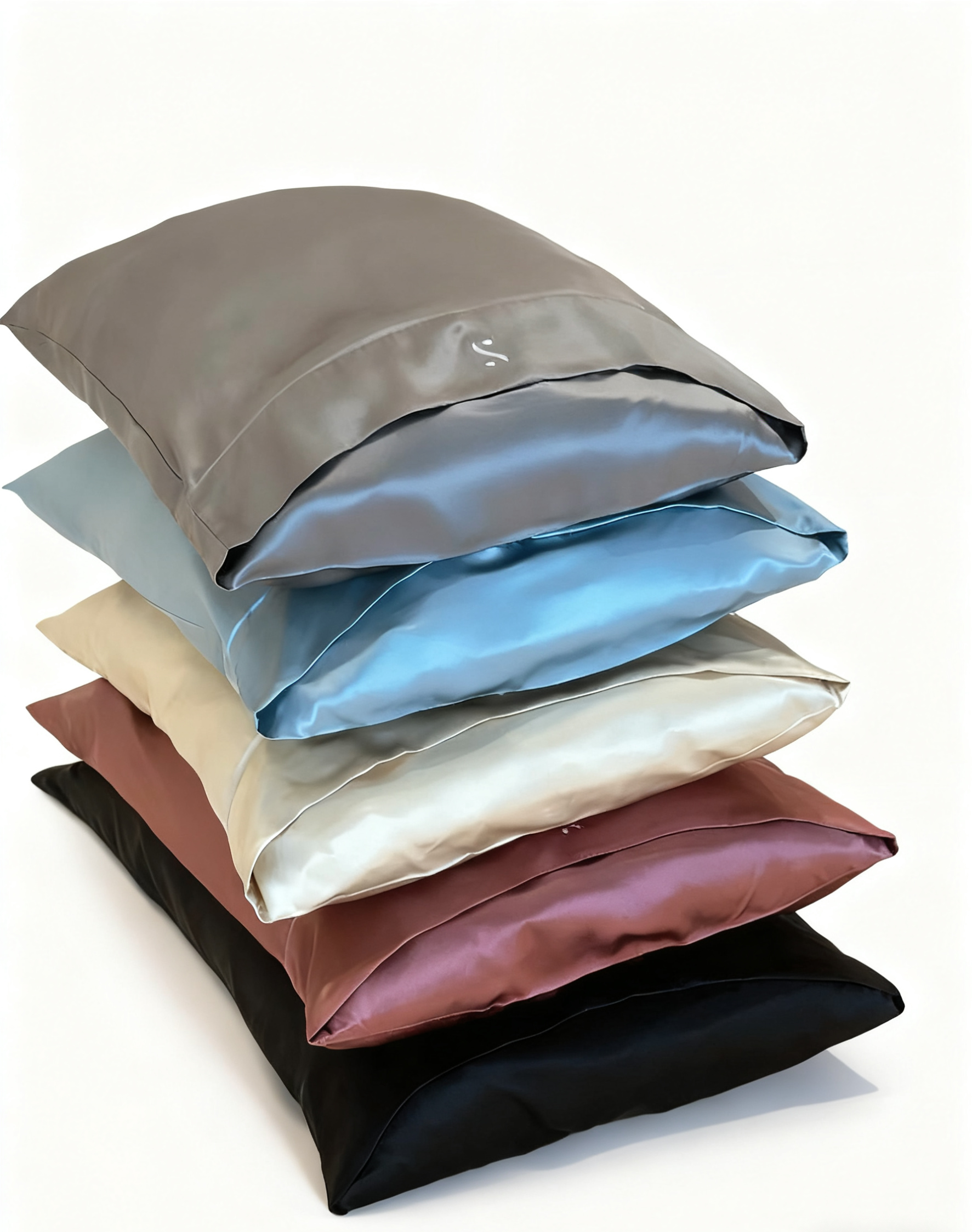 Silk Pillowcase - Ash Rose