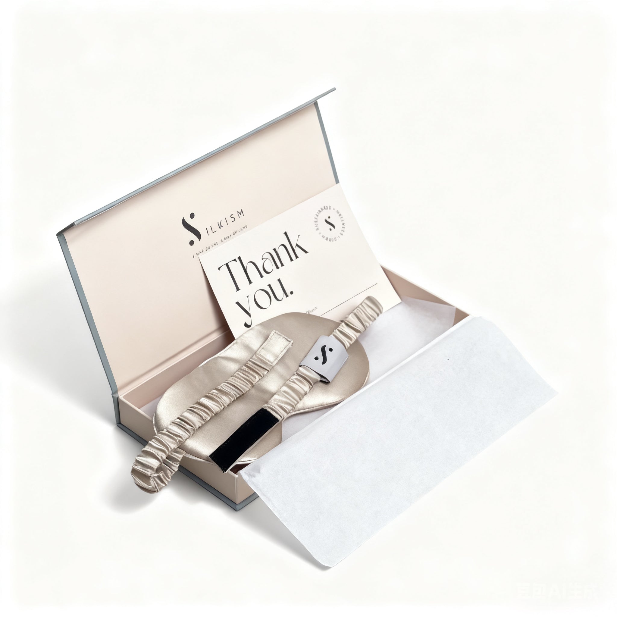 Silk Sleep Mask - Parchment