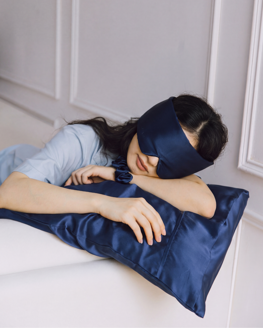 【Bundle Offer】Premium Silk Sleep Mask + Silk Zodiac Scarf