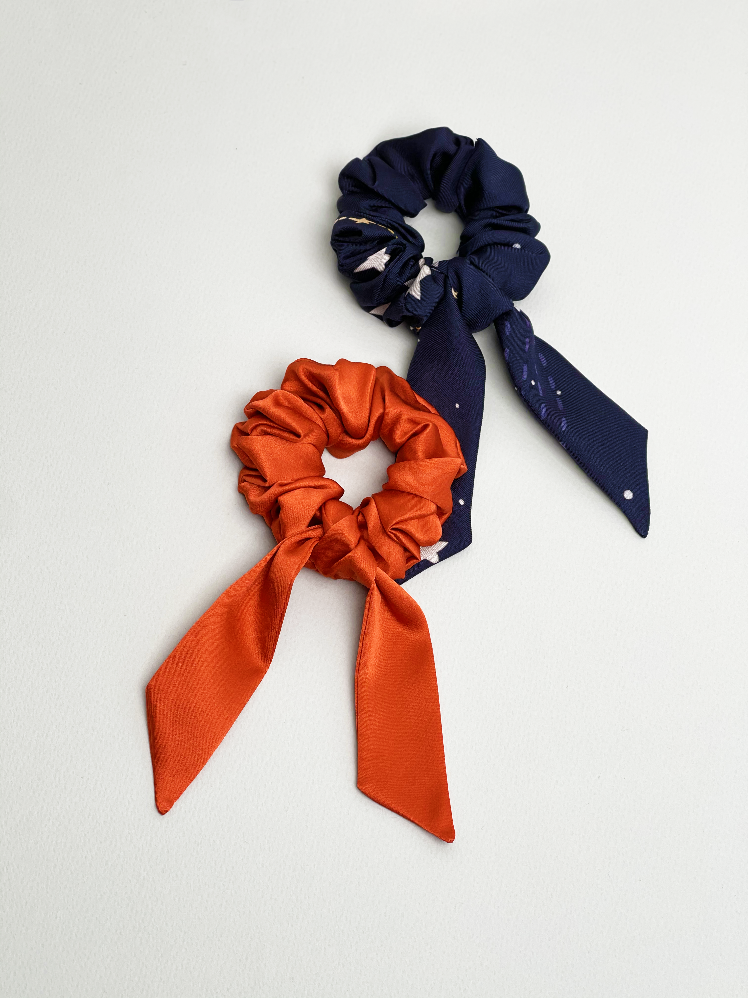 Silk Scrunchie - Tigerlily