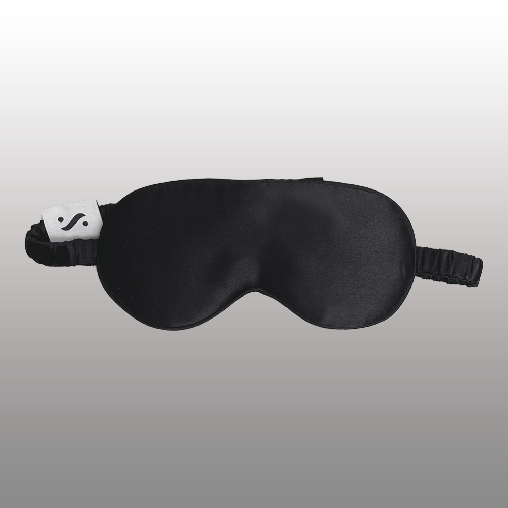 Silk Sleep Mask - Jet Black