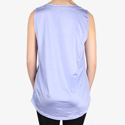 Flow like silk T-shirt - Lilac