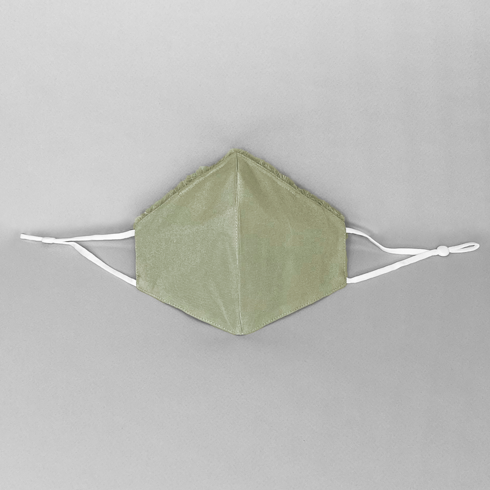 Mitten - Moss Grey Crepe