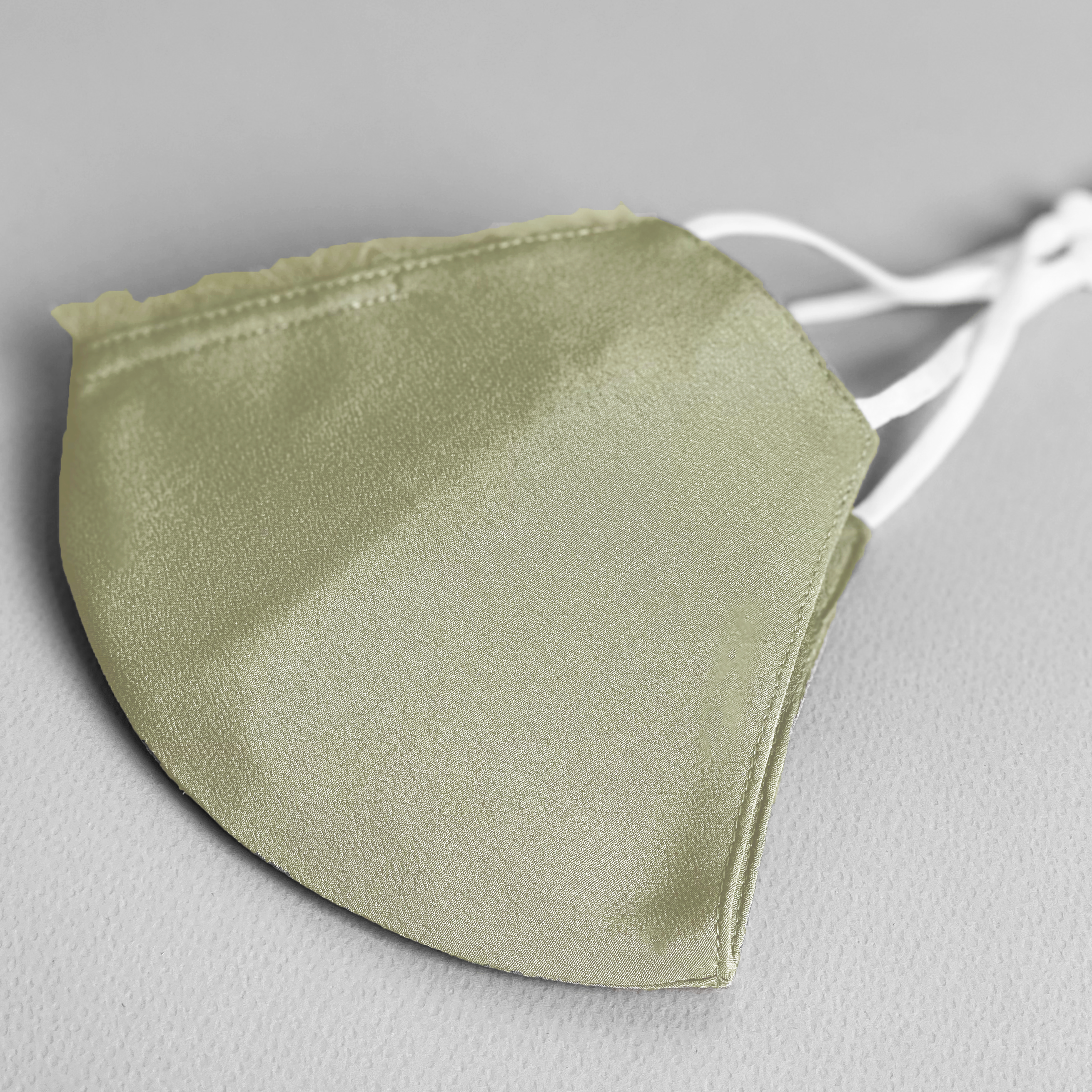 Mitten - Moss Grey Crepe