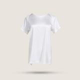 Back Slit T-shirt - White