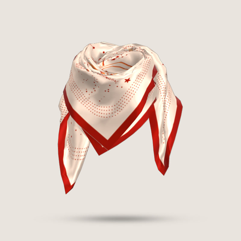 Zodiac silk scarves - Sagittarius