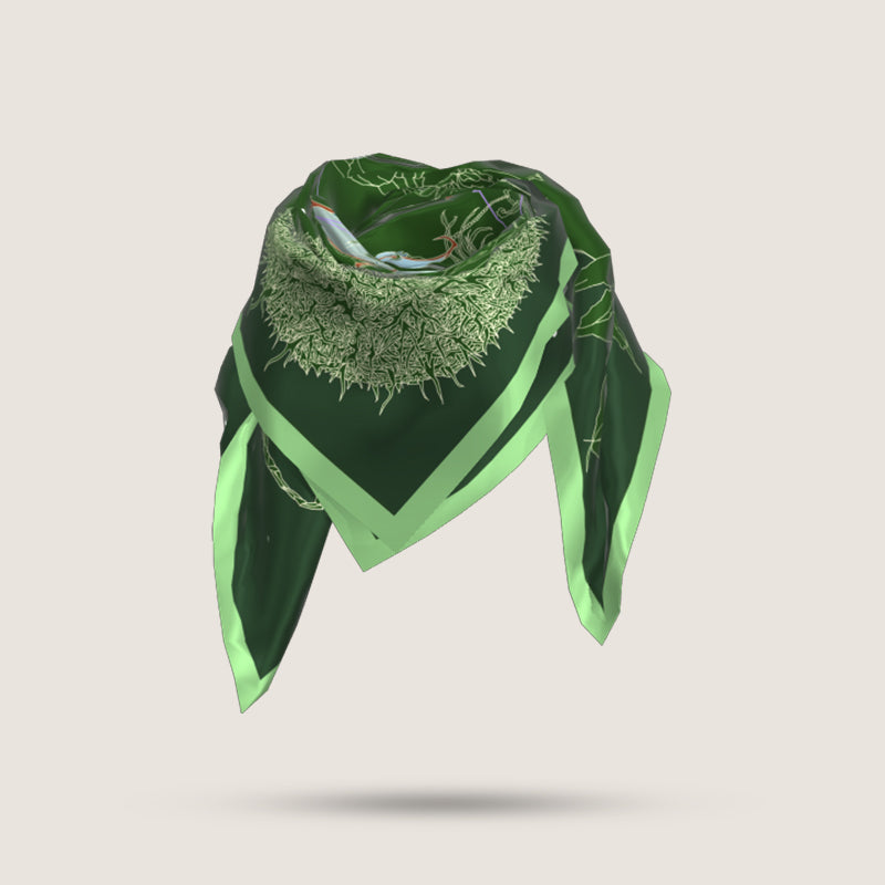 Zodiac silk scarves - Scorpio