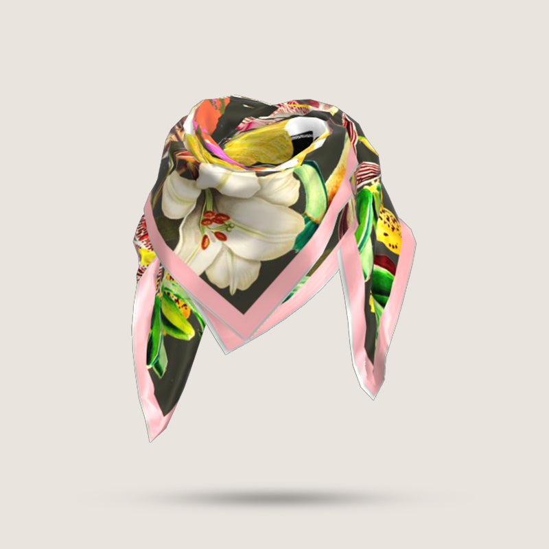 Zodiac silk scarves - Virgo