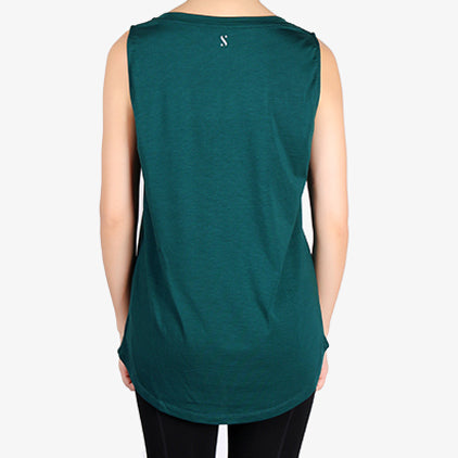 Flow like silk T-shirt - Green