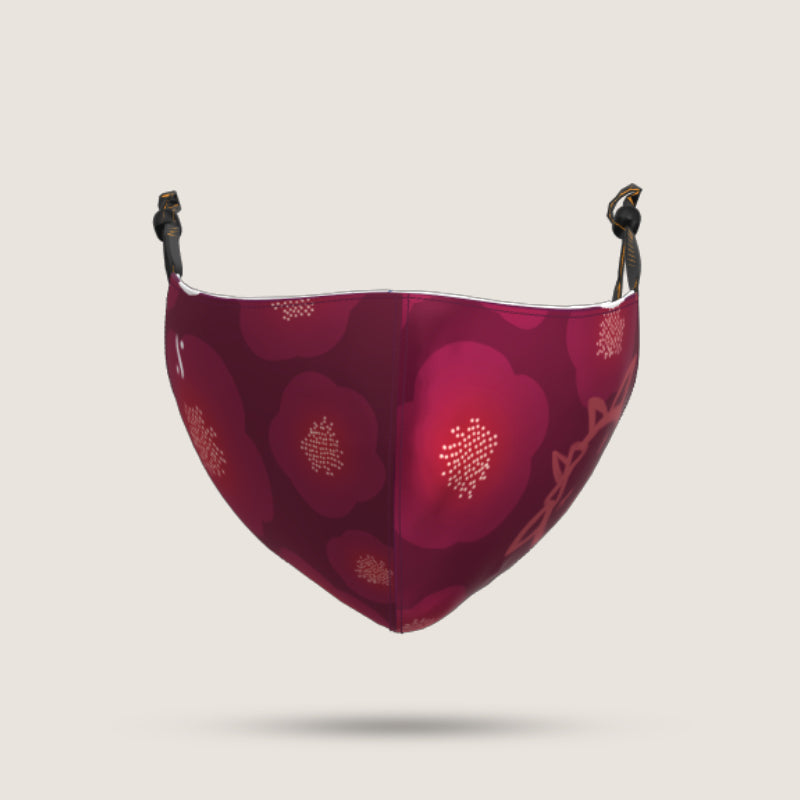 Mitten - Happy Ox Burgundy