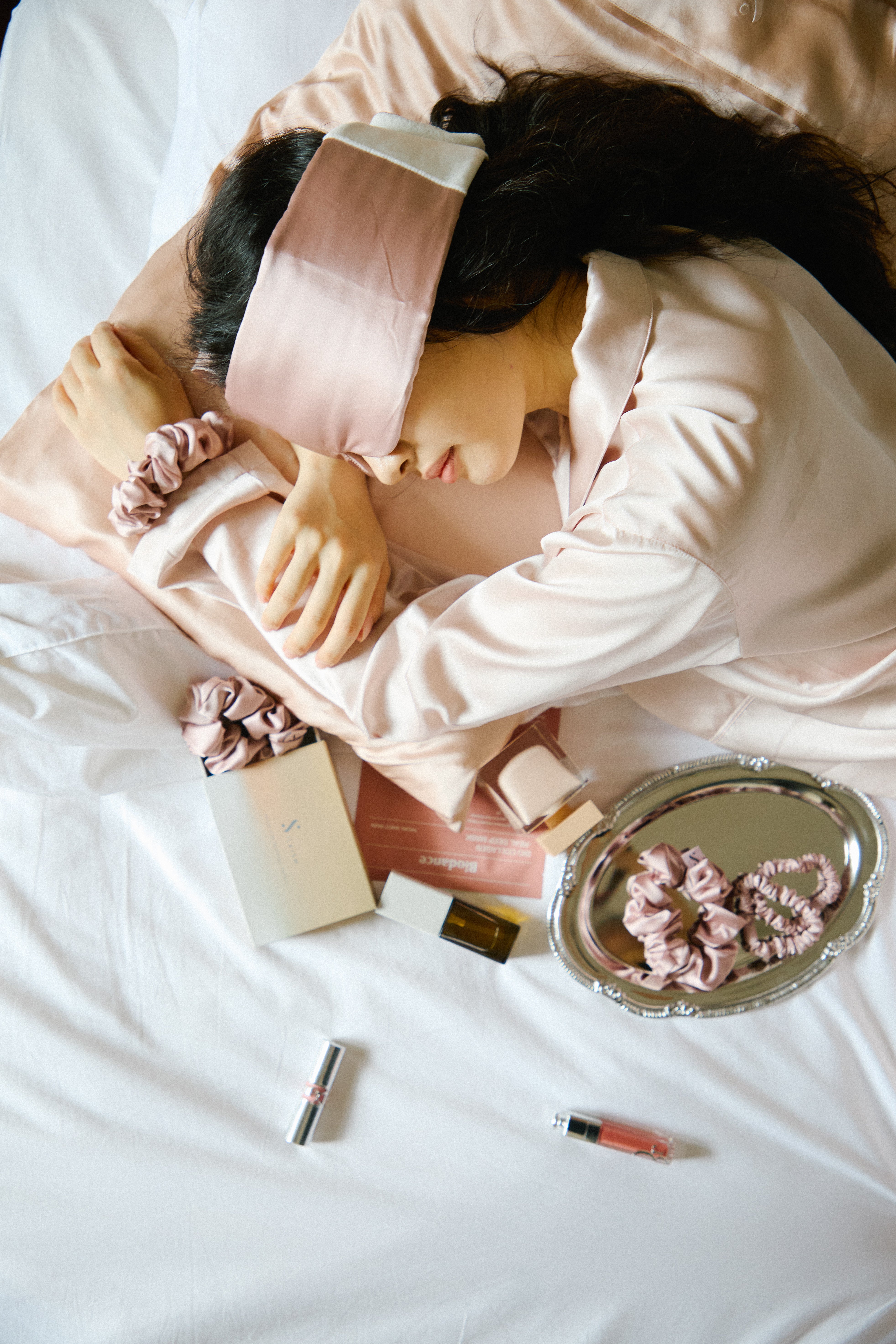 Blush Sleep & Hair Set