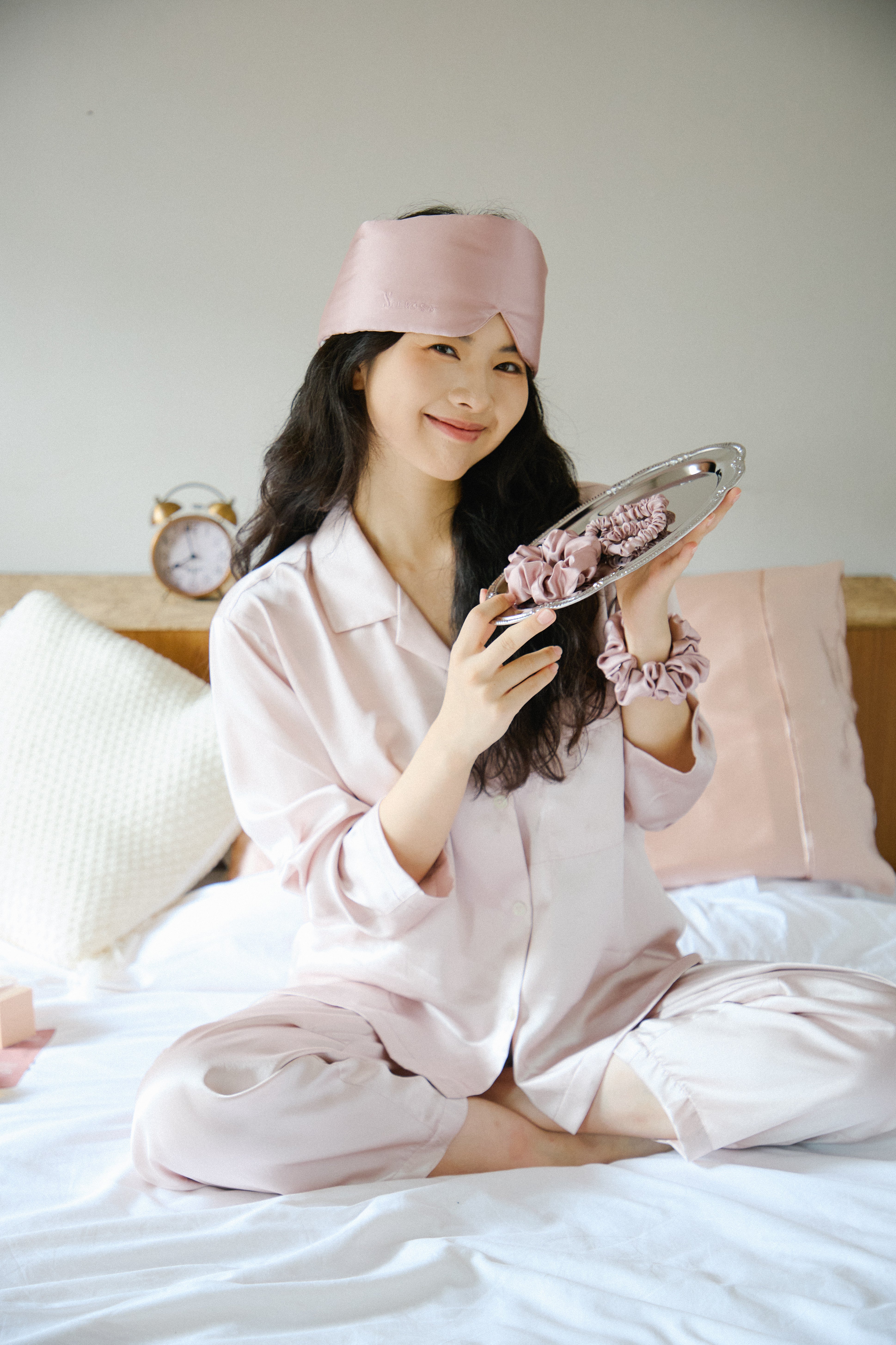 Blush Sleep & Hair Set