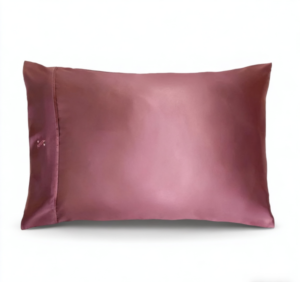 Silk Pillowcase - Ash Rose