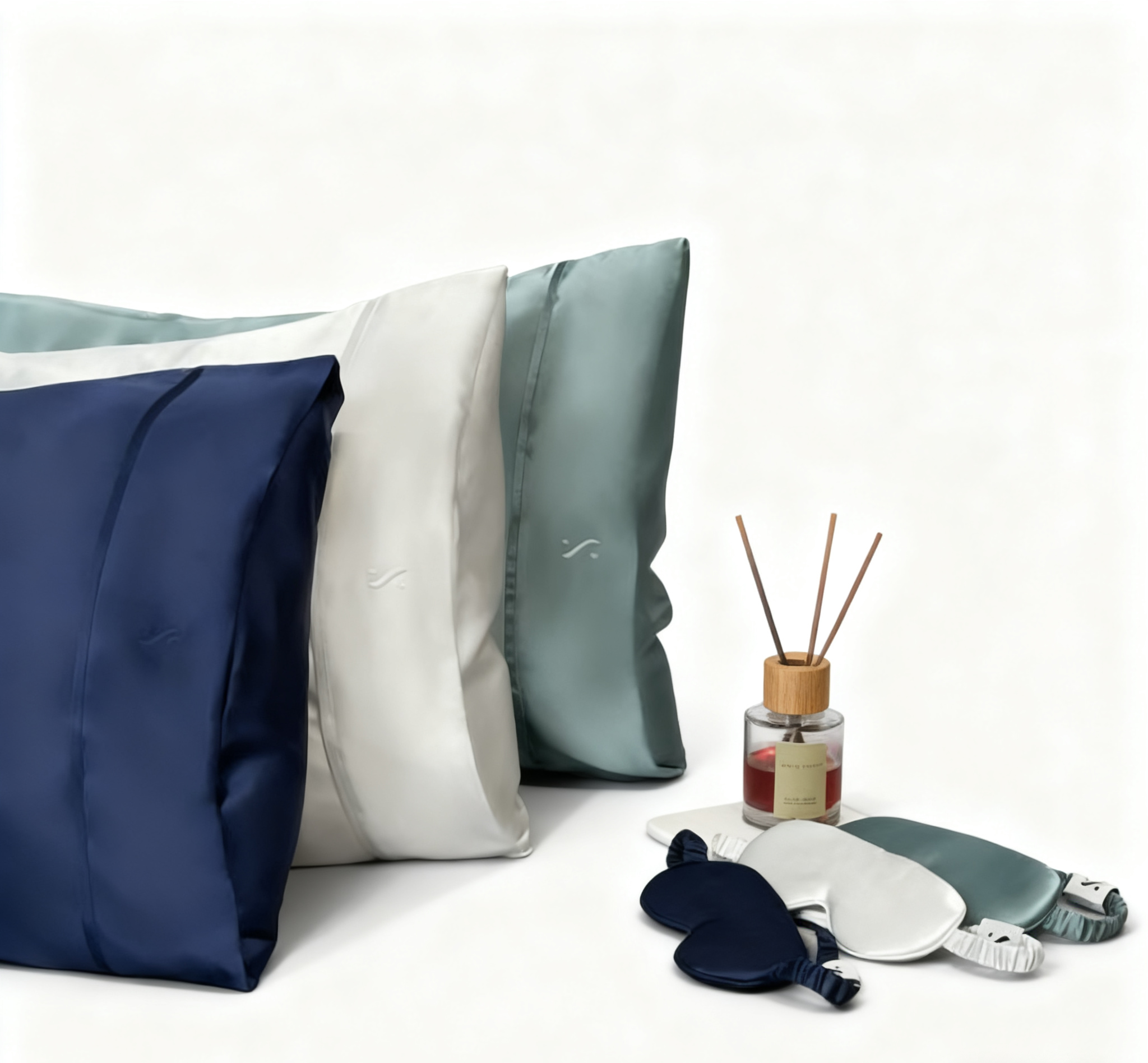 Silk Pillowcase - Medieval Blue