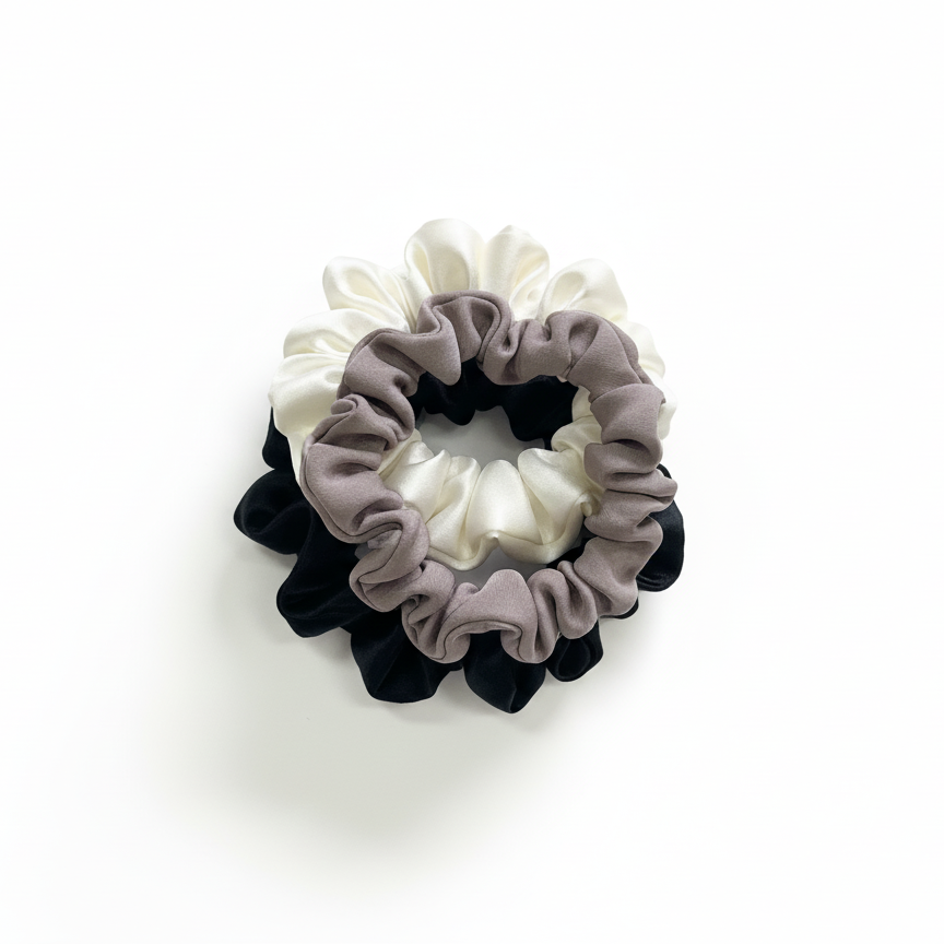 Effortless Silk Scrunchie Small