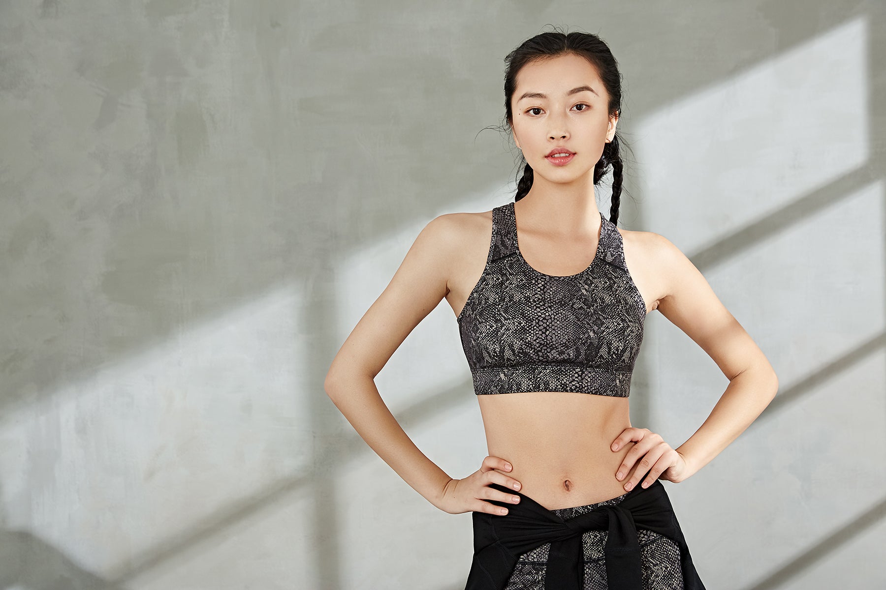 Sports Bra - Snake Skin