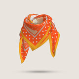 Zodiac silk scarves - Aquarius