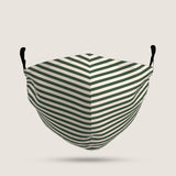 Mitten - Green Stripe