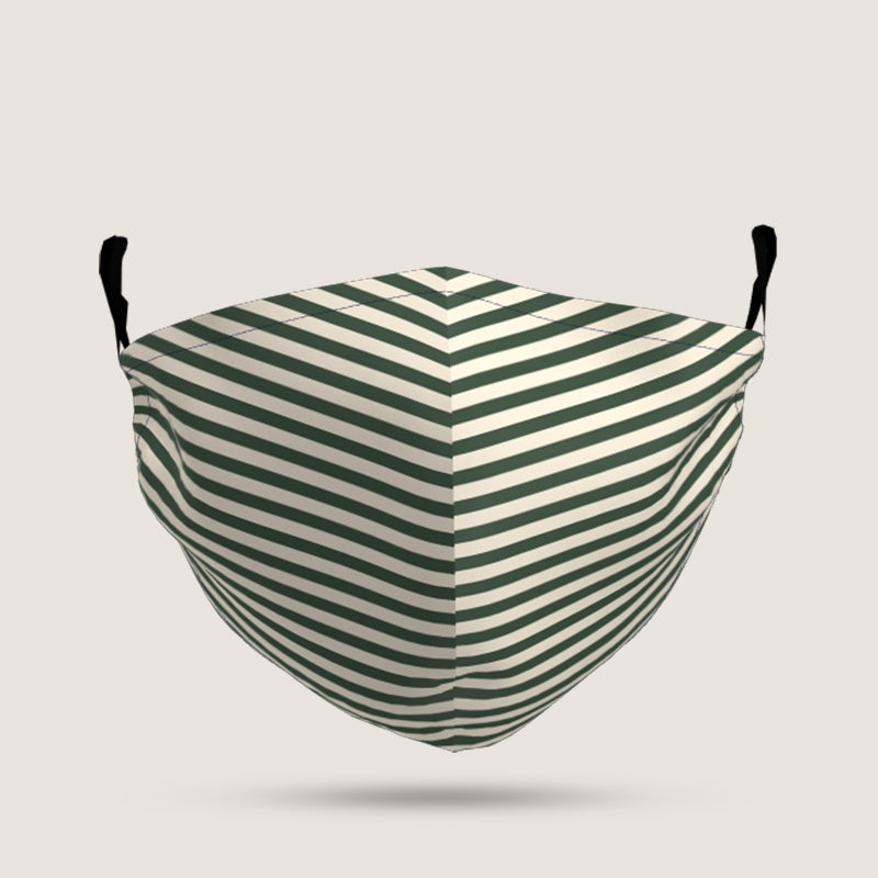 Mitten - Green Stripe