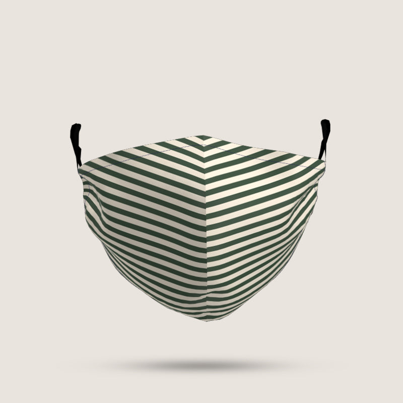 Mitten - Green Stripe