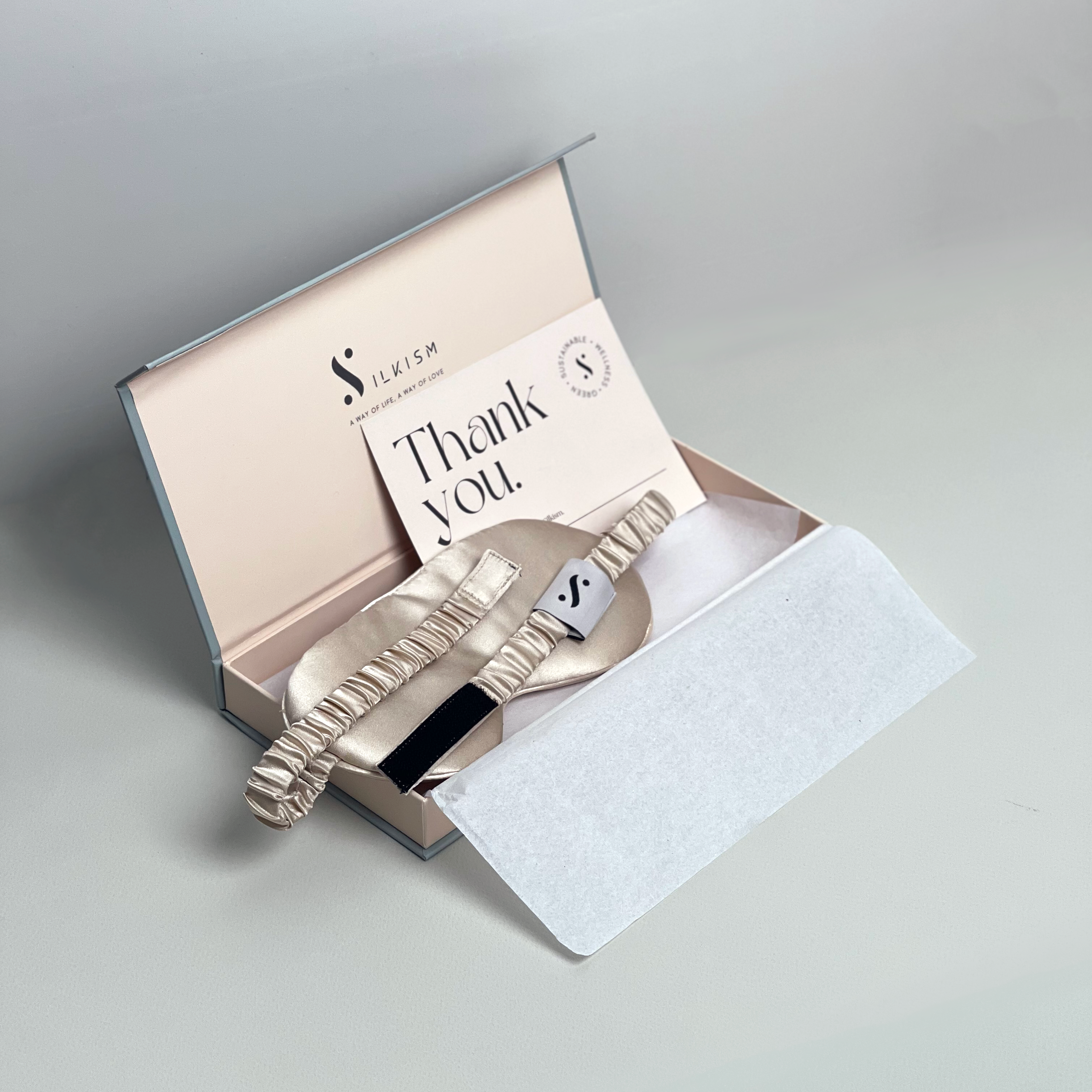 Silk Sleep Mask - Parchment