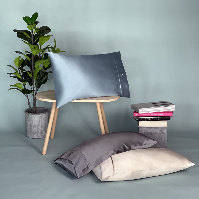 Silk Pillowcase - Gull