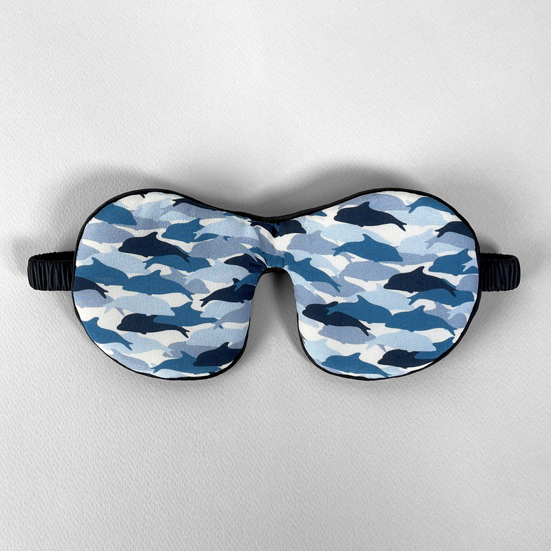 Ribbon Eye Mask - Dolphin