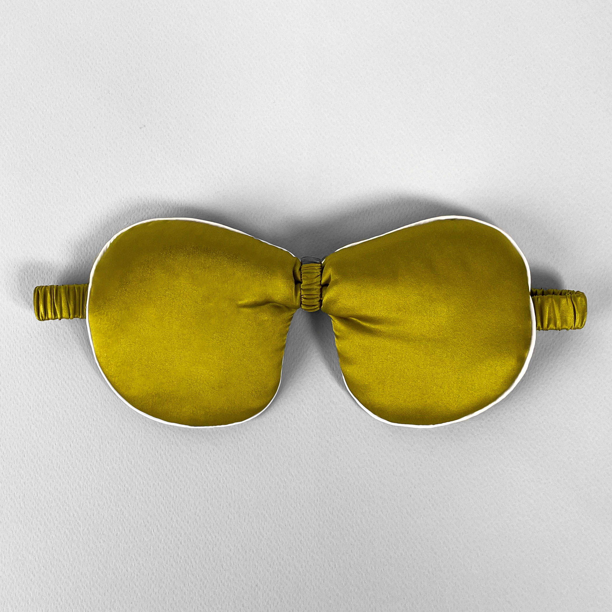Ribbon Eye Mask - Chartreuse