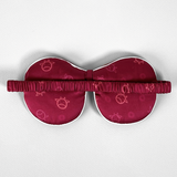 Ribbon Eye Masks - Money Ox Burgundy