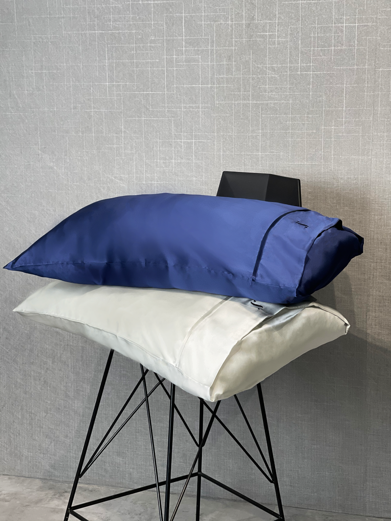 Silk Pillowcase - Medieval Blue