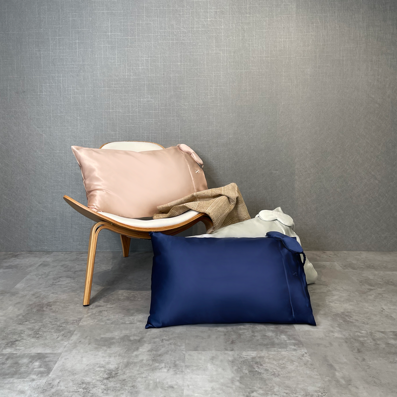 Silk Pillowcase - Medieval Blue