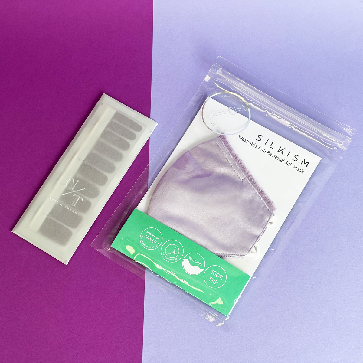 Silkism X Nail n Things Beauty Bundle - Orchid Pearl