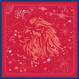 Zodiac silk scarves - Leo