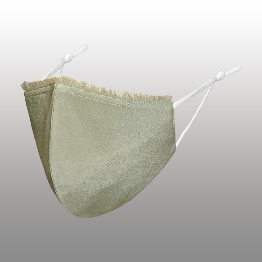 Mitten - Moss Grey Crepe