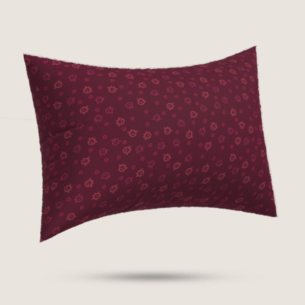 Pillowcase - Money Ox Burgundy