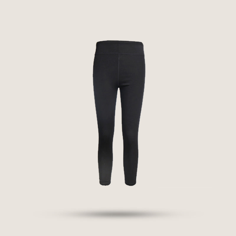 Stretch Crop Leggings - Black