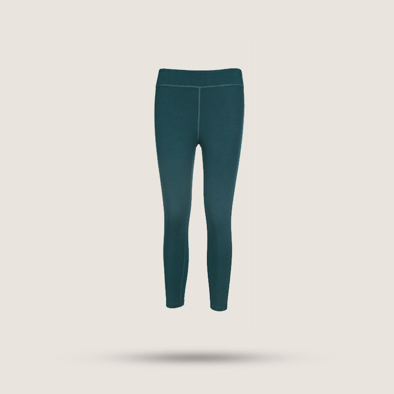 Stretch Crop Leggings - Green