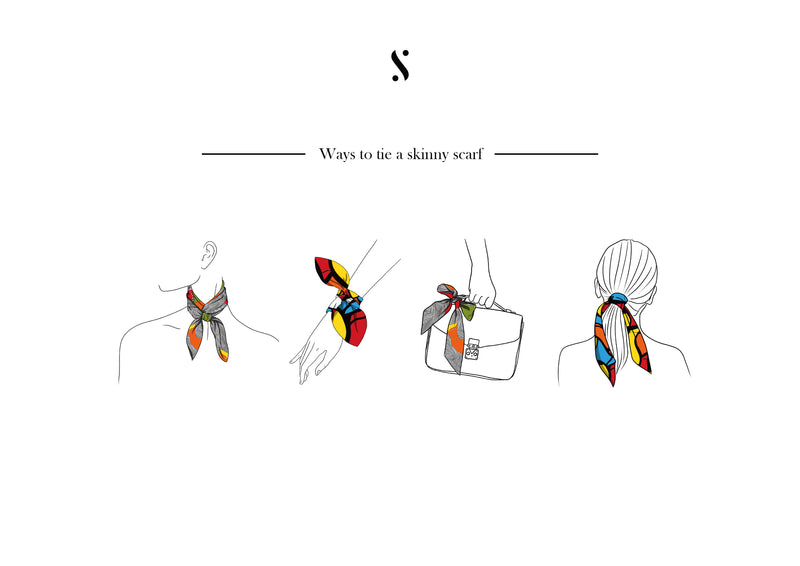 Skinny Scarf - Celebration
