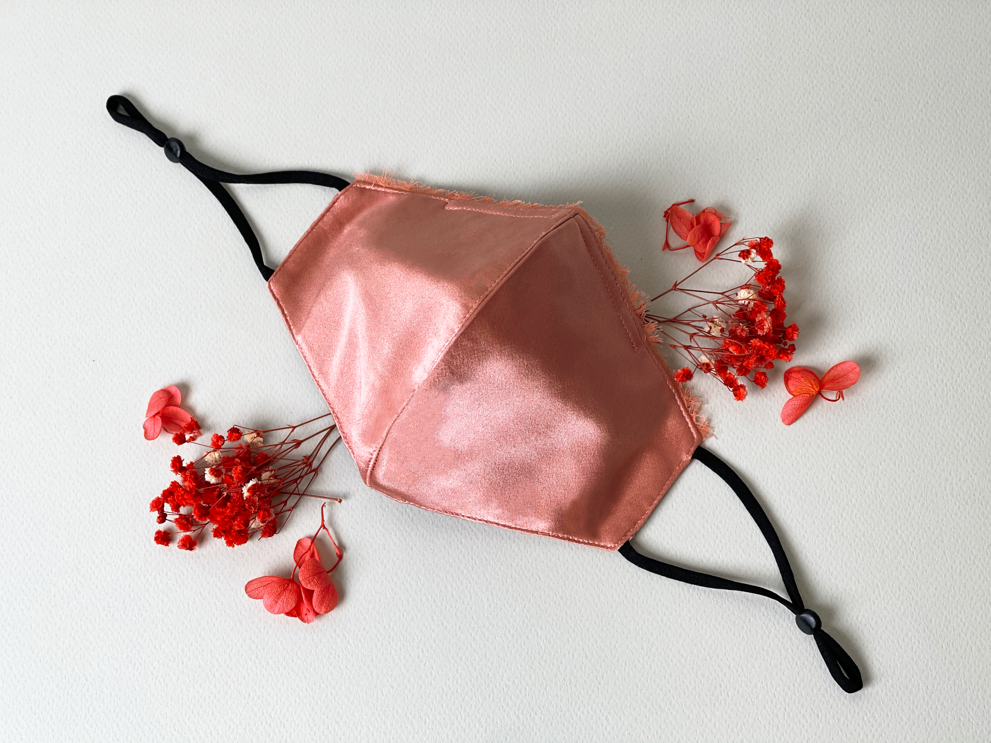 Mitten - Terra Cotta Satin