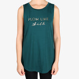 Flow like silk T-shirt - Green