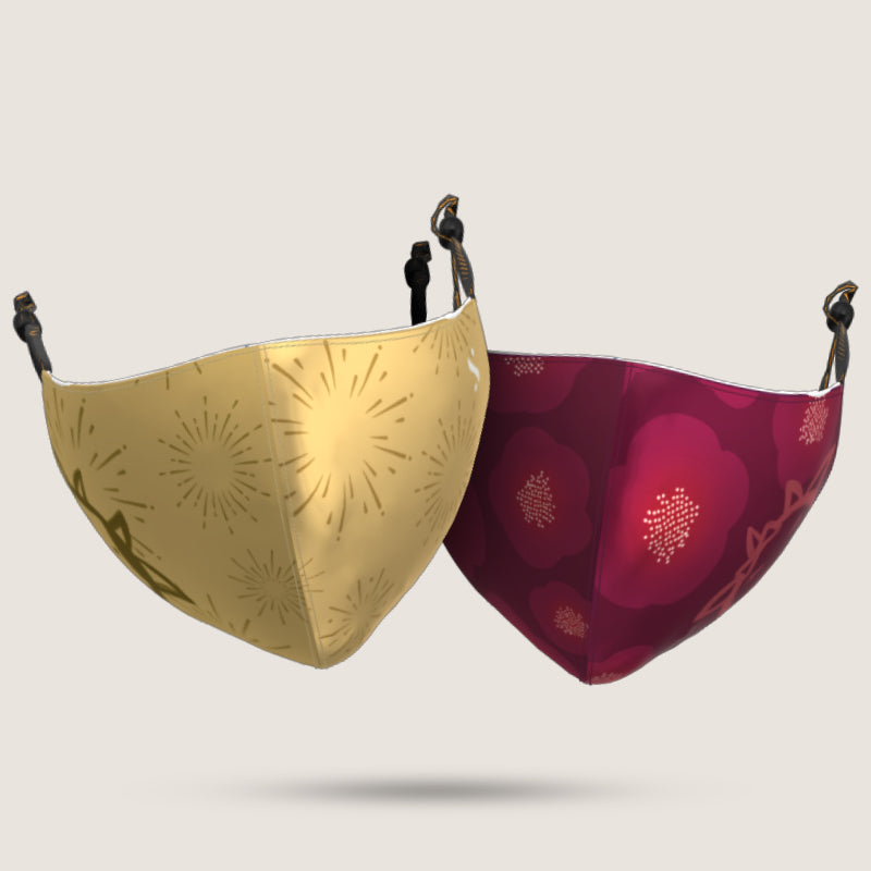 Mitten - Happy Ox Burgundy